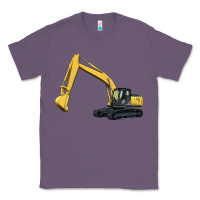 Lavender excavator Classic Tee - Artiststas