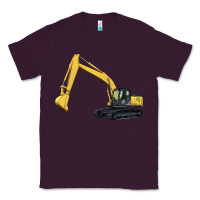 Plum excavator Classic Tee - Artiststas