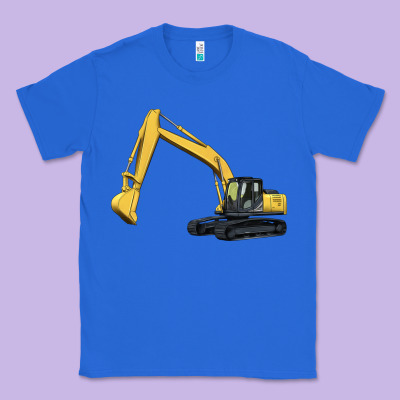Excavator Classic Tee Designed By Artiststas