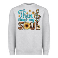 Heather Grey then sings my soul Heavyweight Sweatshirt - JahusDesignShop