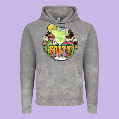 Salty Vintage Hoodie Designed By Jahusdesignshop
