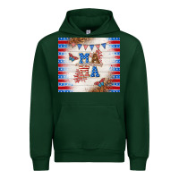Forest Green American mama Urban Hoodie - TumblerDesignByShophia