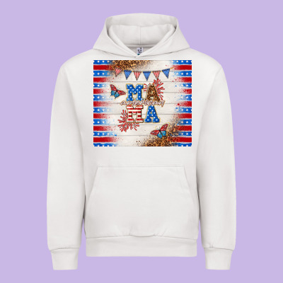 American Mama Urban Hoodie Designed By Tumblerdesignbyshophia