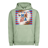 Pigment Oil Green American mama Urban Hoodie - TumblerDesignByShophia