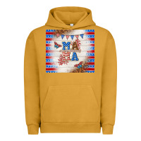 Pigment Peanut Butter American mama Urban Hoodie - TumblerDesignByShophia