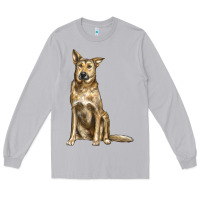 Moon Dust chinook dog Long Sleeve Tee - LillyAllenDesigns