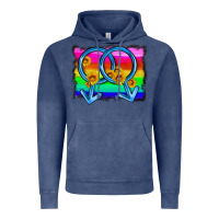 Vintage Denim lgbtq gender gay symbol Vintage Hoodie - HRA Design Shop