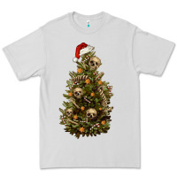 Dove Grey Skeleton merry christmas tree Premium Tee - RanaPortraitStore