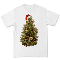White Skeleton merry christmas tree Premium Tee - RanaPortraitStore