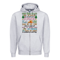 Heather Grey camping rules Zipper Hoodie - MaliasSmallBusiness