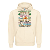 Sandshell camping rules Zipper Hoodie - MaliasSmallBusiness