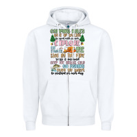 White camping rules Zipper Hoodie - MaliasSmallBusiness