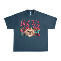 Midnight Navy love shih tzus Urban Heavy Tee - JahusDesignShop