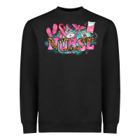Black breast cancer nurse Heavyweight Sweatshirt - AdoDesignShop