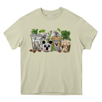 Mossy koala coffee cups Heavy Core Tee - texasbilliewilder