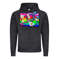 Vintage Black lgbtq gender bisexuality symbol Vintage Hoodie - HRA Design Shop