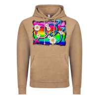Vintage Coffee lgbtq gender bisexuality symbol Vintage Hoodie - HRA Design Shop