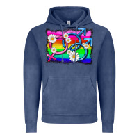 Vintage Denim lgbtq gender bisexuality symbol Vintage Hoodie - HRA Design Shop