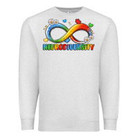 Oatmeal Heather neurodiversity Premium Sweatshirt - LillyAllenDesigns