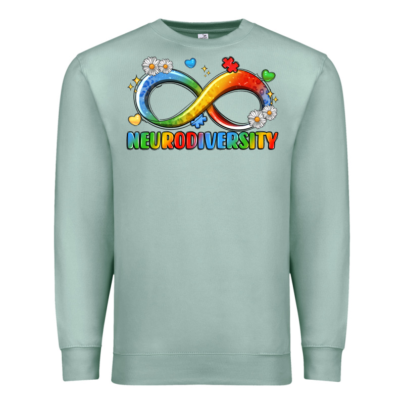 Neurodiversity Premium Sweatshirt by LillyAllenDesigns | Teevron