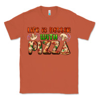 Copper life is better with pizza Classic Tee - AdoDesignShop