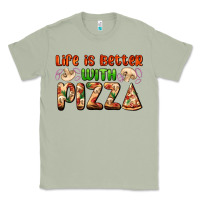 Matcha life is better with pizza Classic Tee - AdoDesignShop