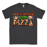Smoke life is better with pizza Classic Tee - AdoDesignShop