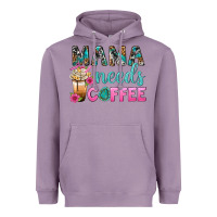 Lavender Mama Needs Coffee Bbs Heavyweight Hoodie - BundleAndBundleShop