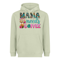 Matcha Mama Needs Coffee Bbs Heavyweight Hoodie - BundleAndBundleShop
