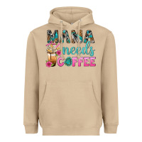 Mushroom Mama Needs Coffee Bbs Heavyweight Hoodie - BundleAndBundleShop