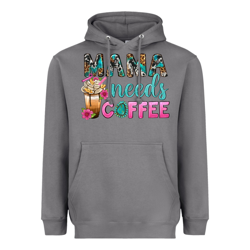 Mama Needs Coffee Bbs Heavyweight Hoodie by BundleAndBundleShop | Teevron