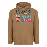 Toasted Coconut Mama Needs Coffee Bbs Heavyweight Hoodie - BundleAndBundleShop