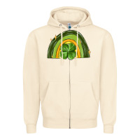 Sandshell st patrick s day shamrock rainbow Zipper Hoodie - MaliasSmallBusiness