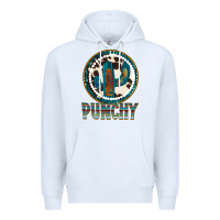 White Punchy Premium Hoodie - Bettercallsaul