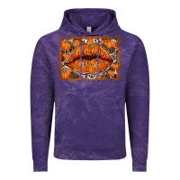 Cloud Purple fall lips Vintage Hoodie - RacoonDesign