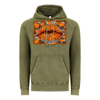 Vintage Olive fall lips Vintage Hoodie - RacoonDesign