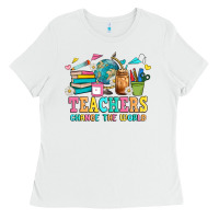 White custom teacher Ladies Tee - JahusDesignShop