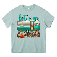 Arona lets go camping Heavy Core Tee - texasbilliewilder