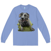 Colony Blue Texas Blue Lacy Dog Long Sleeve Tee - LillyAllenDesigns