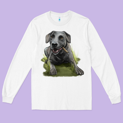 Texas Blue Lacy Dog Long Sleeve Tee Designed By Lillyallendesigns