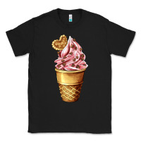 Black ice cream fast food Classic Tee - AdoDesignShop