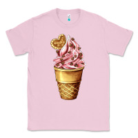 Bubblegum Pink ice cream fast food Classic Tee - AdoDesignShop
