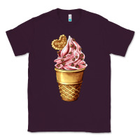 Plum ice cream fast food Classic Tee - AdoDesignShop