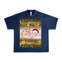 Navy christmas pig Urban Heavy Tee - Artiststas