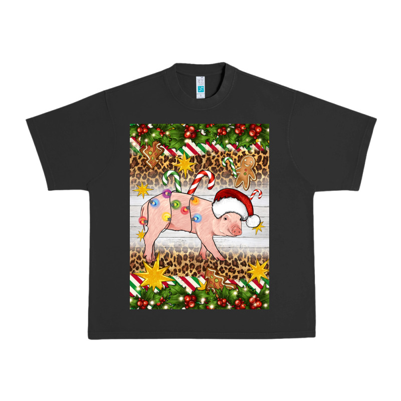 Christmas Pig Urban Heavy Tee by Artiststas | Teevron