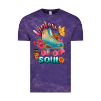 Cloud Purple vintage soul Vintage Tee - BundleAndBundleShop