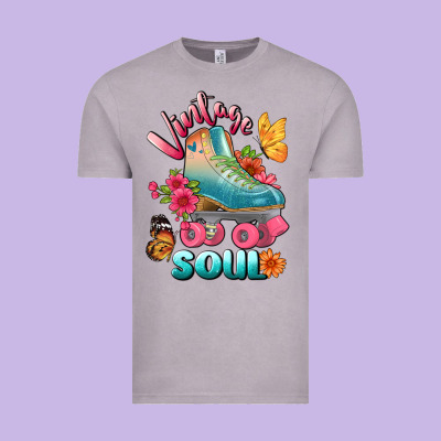 Vintage Soul Vintage Tee Designed By Bundleandbundleshop