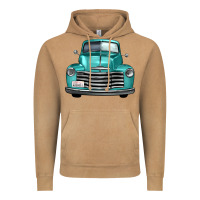 Vintage Camel western truck front view Vintage Hoodie - FaDigitalArtStudio