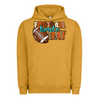 Pigment Peanut Butter Football kinda day Urban Hoodie - HowdyJamesFarm