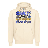 Sandshell crazy proud always loud cheer mom Zipper Hoodie - MaliasSmallBusiness